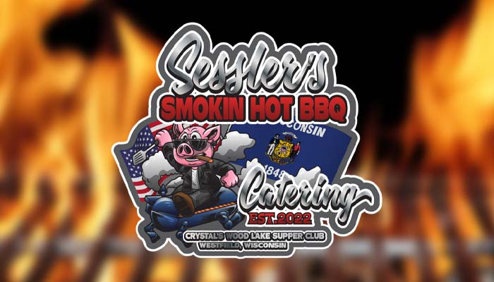 Sessler's Smokin Hot BBQ Catering at Crystal's Wood Lake Supper Club Westfield, WI restaurant